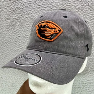 Zephyr Oregon State Beavers Hat Cap Adult Gray Embroidered Adjustable NCAA NWT - Picture 1 of 7