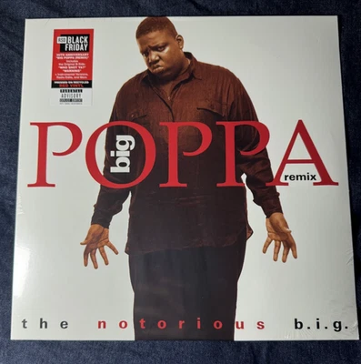IN HAND Notorious B.I.G.  “Big Poppa Remix”  RSD BLACK FRIDAY 2025 RED LP RSD25 - Image 1 of 3