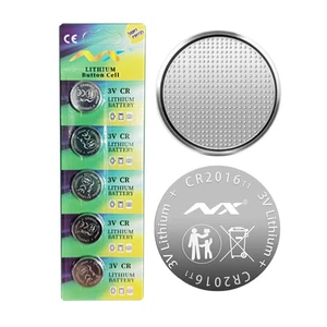 10x Lithium CR 2016 Knopfzelle Batterie CR2016 Ø 20mm 3V NEU - Bild 1 von 7