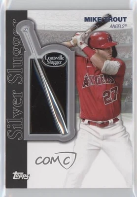 2022 Topps Series 2 Silver Slugger Award Winner Commemorative Mike Trout Patch - Image 1 of 2