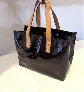 Genuine beauty LOUIS VUITTON Reed Verni Tote Bag - Picture 1 of 12