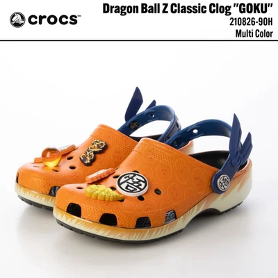 crocs DRAGON BALL Z Goku Classic Clog 210826-90H Unisex Slip On - Image 1 of 4