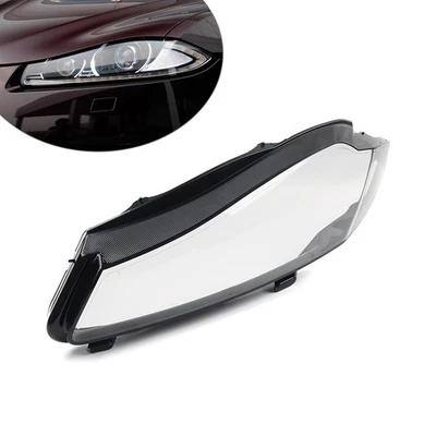 Headlight Lens Cover Headlamp Shell Left Side For Jaguar XF 2012-2015 - Image 1 of 4