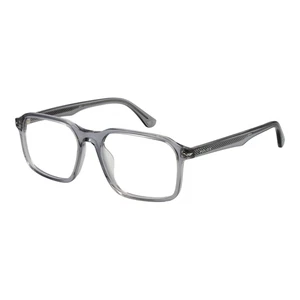 Police Eyeglasses Frames VPLG74M 4G0Y Grey Rectangle Full-Rim 53mm Men - Picture 1 of 3