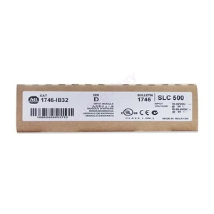 Factory Sealed Allen-Bradley AB 1746-IB32 SER D SLC500 PLC Input Module New - Picture 1 of 3