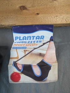 Plantar Fasciitis Night Splint Drop Foot Pain Relief Ankle Brace Support sz Med - Picture 1 of 11