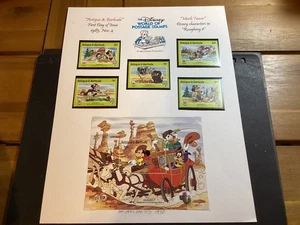 ICOLLECTZONE Antigua 890-895 XF NH Disney set completo - Foto 1 di 3