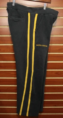 Calça de Moletom Nautica Jeans Perna Reta Relaxada Estilo Vintage Anos 90 Tamanho Médio - Imagem 1 de 4