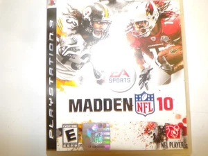 Madden NFL 10 (Sony PlayStation 3, 2009) No Manual - Picture 1 of 2