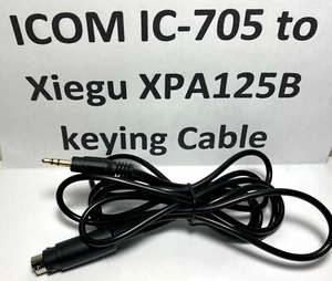 ICOM IC-705 to Xiegu XPA125B amplifier keying cable, also for XPA125 450+ SOLD! - Picture 1 of 1