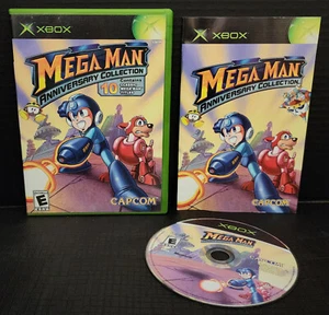 Mega Man Anniversary Collection (Microsoft Xbox) con custodia e istruzioni - Foto 1 di 8