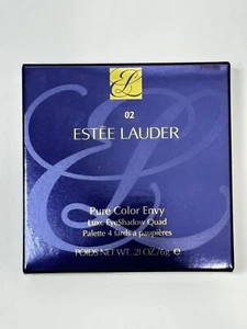 Estee Lauder 02 Indigo Night Pure Color Envy Luxe Eye Shadow Quad .21 oz New - Picture 1 of 5