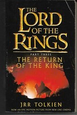 Lord of the Rings Part III The Return of the King by J R R Tolkien 2003 vgc