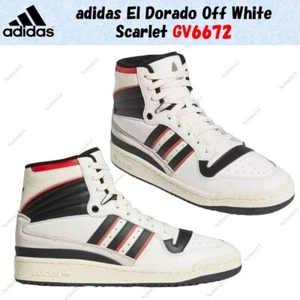 adidas El Dorado Off White Scarlet GV6672 Men's Size - Picture 1 of 11