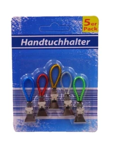 Handtuch Clip Handtuchhalter Aufhängclips mit Klammer - Bild 1 von 1