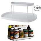 Rotatable Spice Organizer Turntable Storage Tray for Cabinet