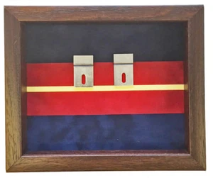Royal Anglian Regiment Medal Display Case. Black Frame - Picture 1 of 6