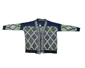 Trendology Multi Color Sweater Throwover Size L - Picture 1 of 19