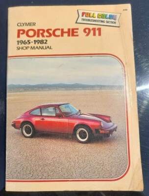 Porsche 911 - Manual de taller para Porsche 911 (1965-1985) excelente estado Foto 1 de 4