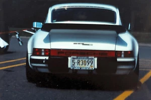 Porsche 911 SC Car Driver 35mm Photo Slide Vintage 1981 - Picture 1 of 3