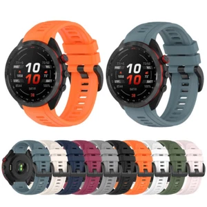 Replacement For Garmin Approach S70 Sports Silicone Watch Strap Band 42/47MM - Picture 1 of 22