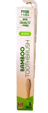 Kids Bamboo Toothbrush PFA, BPA, CRUELY-FREE, VEGAN