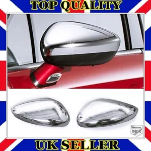 Cubierta de espejo de cromo inoxidable 2 piezas de acero inoxidable para VAUXHALL OPEL CROSSLAND X 2017-UP - Imagen 1 de 11