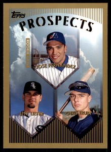 1999 Topps Jose Fernandez/Jeff Liefer/Chris Truby Baseball Cards #434