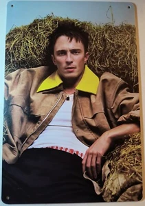 DREW STARKEY 8X12 Tin Sign Celebrity Actor Sexy Queer Outer Banks Other Zoey - Picture 1 of 3