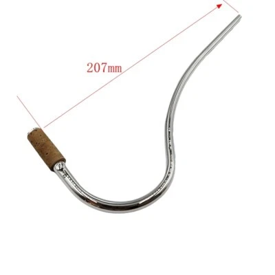 SONGTIELUN 207mm Length Silver Plated Bassoon Bocal Crook Copper Mouthpiece