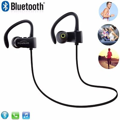 Bluetooth V4.1  Wireless Sport Earphone for all smart phone/Tablets/Device - Image 1 of 4