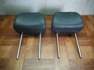 06-10 VW PASSAT SEAT HEADREST HEAD REST BLACK LEATHER - Picture 1 of 5