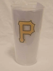 Pittsburg Pirates 2025 20oz Souvenir Cup Clear with Logo and skyline - Picture 1 of 1