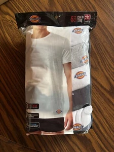 Neu Dickies 5er-Pack Herren Größe 2 XL Temp-iQ kühlende Baumwoll-T-Shirts mit Rundhalsausschnitt - Bild 1 von 4