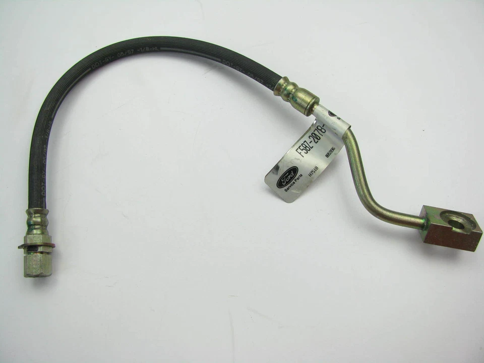 NUEVO - Manguera hidráulica de freno delantero izquierdo OEM Ford F58Z-2078-B 1995-1998 Windstar Foto 1 de 1