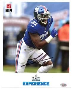 LANDON COLLINS Giants 8X10 Autographed Promo Photo with BDS COA #3074 - Picture 1 of 3