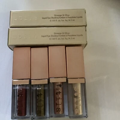 Stila Shimmer & Glow Liquid Eye Shadow -Starligh La Douce, Pigalle,Jezabel - Image 1 of 4