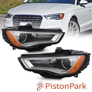 For 2015-2016 Audi A3 S3 HID/Xenon Headlight Headlamp Driver & Passenger Side - Picture 1 of 16