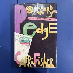 Postcards From The Edge Carrie Fisher 1st 1st HC DJ Star Wars - Imagen 1 de 19