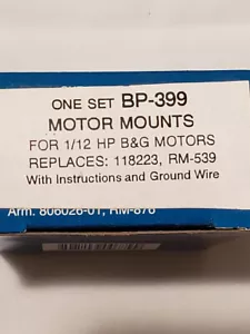 BELL & GOSSETT- Circulator Motor Mounts (part #BP-399) - Picture 1 of 3