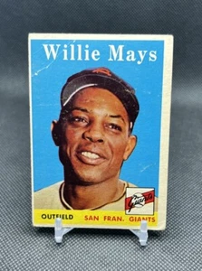 1958 Topps #5 Willie Mays HOF San Francisco Giants - Picture 1 of 2