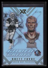2017 Panini XR Gilded Greats 3 Brett Favre 82/99