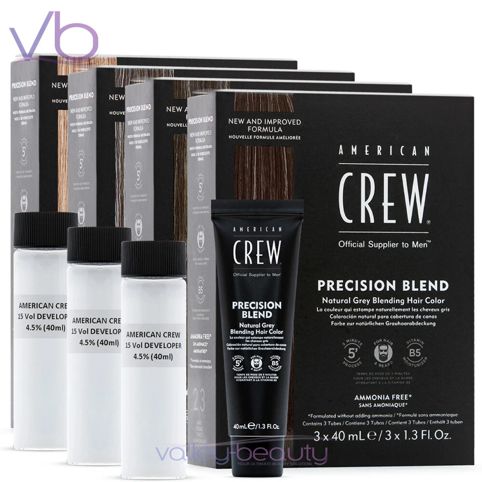 AMERICAN CREW Precision Blend | Natural Grey Blending Hair Color with Developer - Image 1 of 1