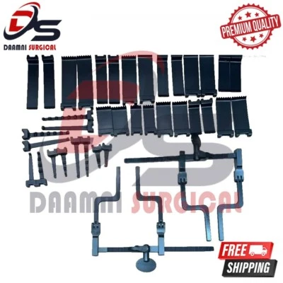 McCulloch Lumbar Retractor System Orthopedic Spine Instruments Set A+ - Image 1 of 4