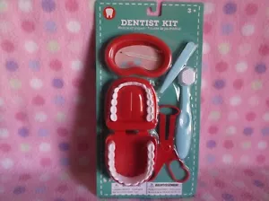 PRETEND PLAY DENTIST KIT #5 PIECE PLAYSET FUN CUTE! NEW! - Picture 1 of 4