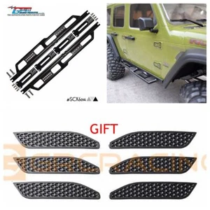 GPM Alloy Metal Pedal Side Step for AXIAL 1/6 SCX6 JEEP JLU WRANGLER 4WD RC - Picture 1 of 4