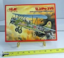 ICM WWII Soviet Light Night Bomber U-2/Po-2VS Model Kit 72241 in 1:72 Scale