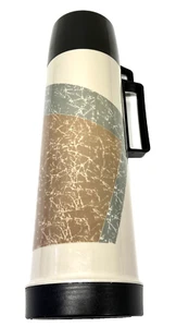 Termo De Colección con Patrón Abstracto Cuello Estrecho 100F Botella Tarro de Comida 75F Relleno - Imagen 1 de 17