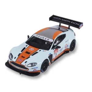 Coche de ranura analógico SCX U10428 Aston Martin Vantage GT3 Gulf No.3 1:32 - Imagen 1 de 3