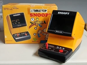 Working Vintage Nintendo Game & Watch Snoopy Tabletop Console - Picture 1 of 5